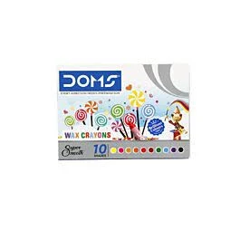 Doms Wax Crayons 10 Shade